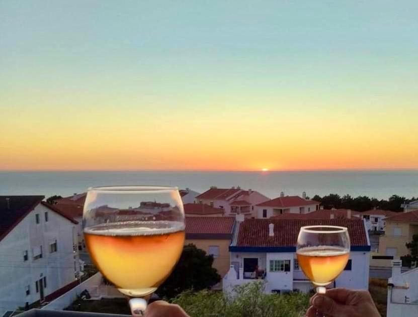 Relax & Sea View Apartment Nazaré Esterno foto